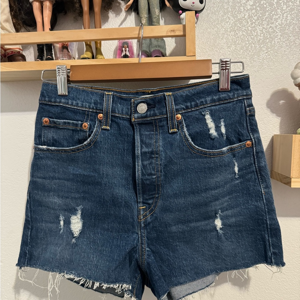 Levis premium ribcage short